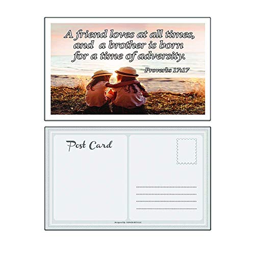 Christian Inspirational Popular Bible Verses Postcards (12-Pack)