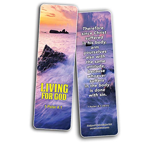 Living Out God's Mission Bible Verse Bookmarks (12-Pack)