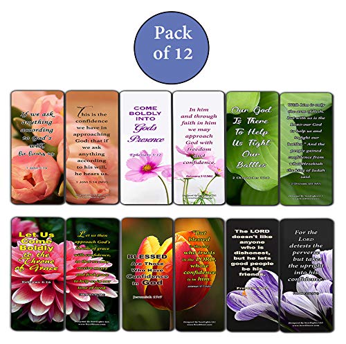 Memory Verse About Confidence in Christ Bookmarks