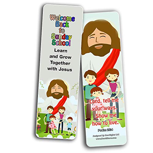 Welcome to Sunday School Bookmarks Cards Series 1