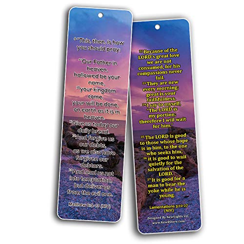 12 Powerful Scriptures to Start Your Day - NIV (60-Pack)