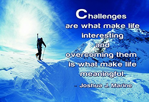 NewEights Adventure Inspirational Quotes Posters - A3 Size - Great Home Office Room Decoration Collection & Gift with Inspirational , Motivational ,Encouragement Messages (24-Pack)