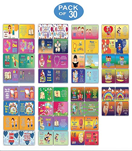 Daily Devotional Topical Bible Verses for Kids NIV Flashcards