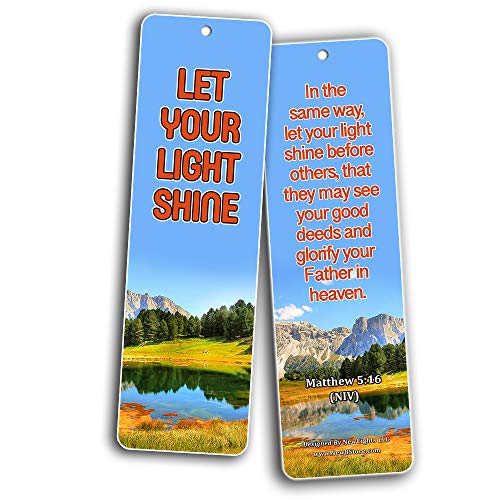 Bible Verses About Become A Witness for Christ (60 Pack) - Perfect Giveaways for Sunday School and Ministries