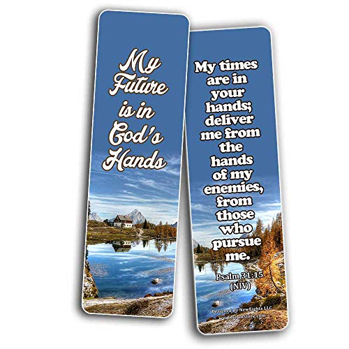 Top Bible Verses on God?s Blessing and Favor On Our Lives Bookmarks (60 Pack) - Perfect Giveaways for Sunday School and Ministries Designed to Inspire Women and Men