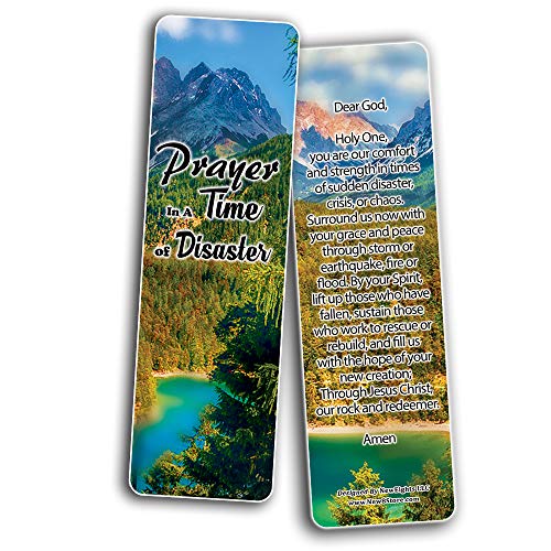 Prayers in Times of Natural Disaster Bookmarks