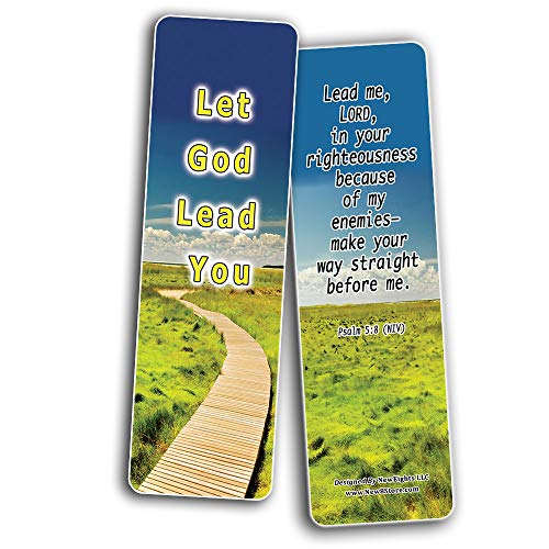 Bible Verses on Surrender to God Bookmarks (30-Pack) - Handy Reminder About Surrendering to God