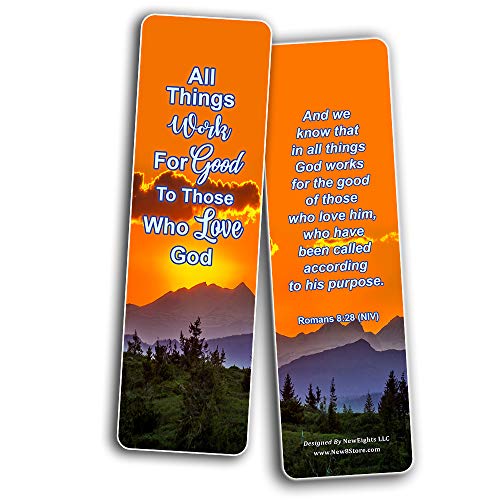 Memory Verse About Your Perspective on Life (30-Pack) - Handy Christian Daily Reminder To Think Positively