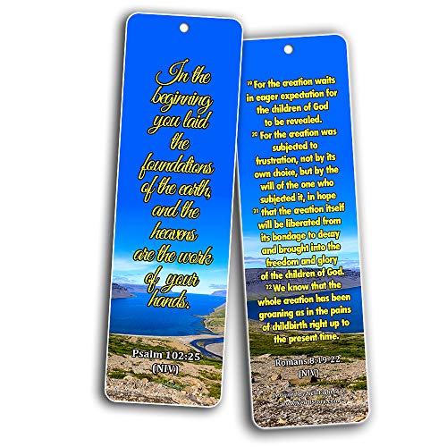 Powerful Bible Verses to Live By Bookmarks KJV (30-Pack)