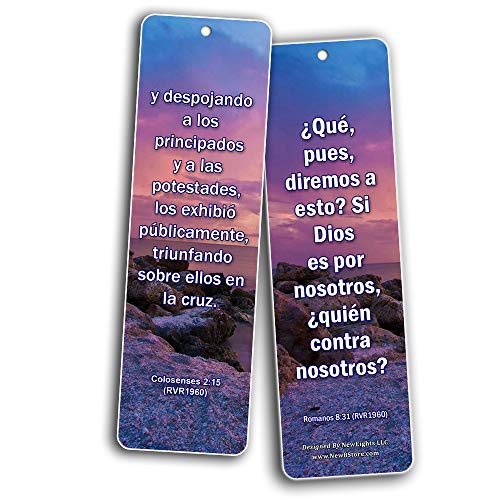 Spanish 12 Powerful Scriptures for Your War Room - RVR1960 (30-Pack)