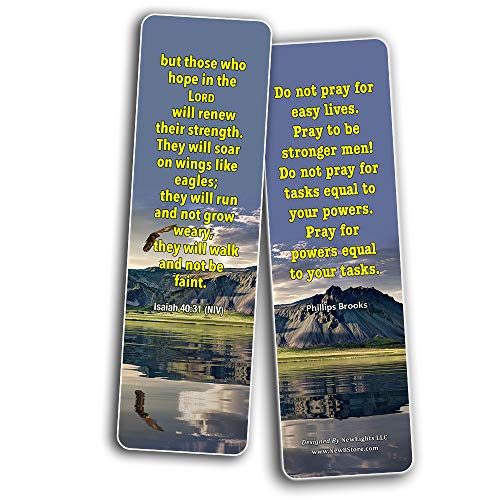 The Serenity Prayer Bookmarks (30 Pack) - Handy Sample Prayer Perfect For Any Occasion