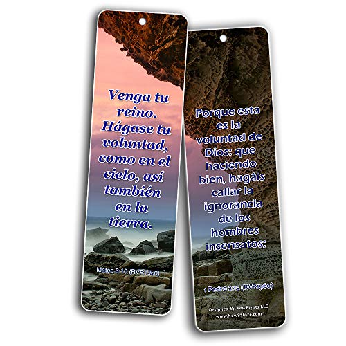 Spanish Religious Bookmarks - Bible Verses About Health (30 Pack) - Handy Spanish Bible Scriptures About About Health in the Bible Perspective