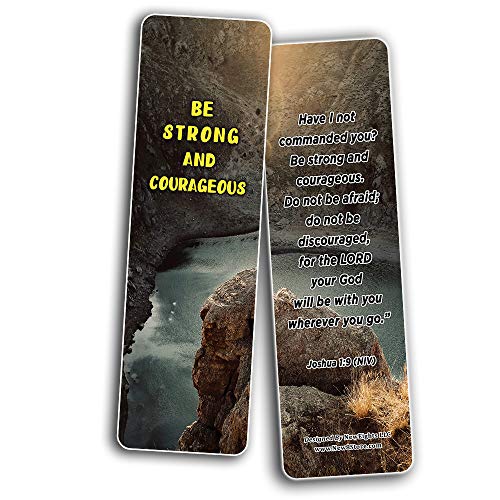 Stand Strong in Uncertain Times Bible Bookmarks (12-Pack)