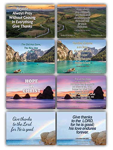 Daily Devotional Topical Bible Verses NIV Flashcards (60-Pack)- Perfect For Daily Bible Study