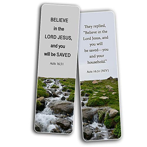 Redemption of Christ Scriptures Bookmarks (60 Pack) - Perfect Gift away for Sunday School and Ministries - Reverence Bible Texts VBS Sunday School Easter Baptism Thanksgiving Christmas Rewards