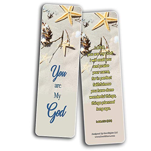 Scriptures Cards - Powerful Scriptures to Help You Worship God (30 Pack) - Stocking Stuffers Adoration Devotional Bible Study - Church Ministry Supplies Classroom Teacher Incentives Gifts Giveaways