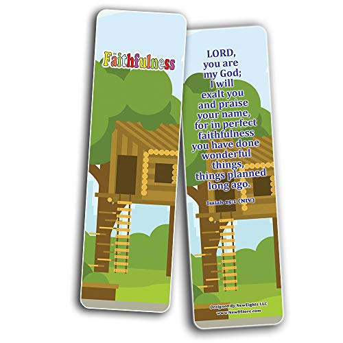 Christian Learning For Kids: Developing Character Bookmarks Series 2 (30-Pack)