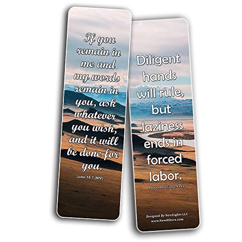 Bible Verses about Reward Bookmarks (60-Pack)