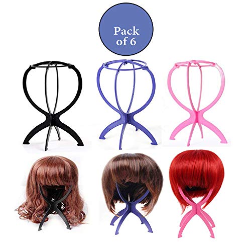New8Beauty Wig Stand 6-Pack