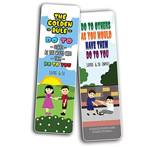 Top Bible Verses for Cultivating Good Character Bookmarks for Kids