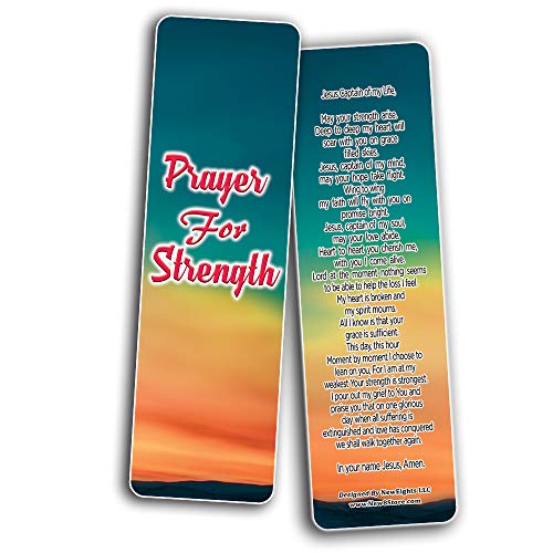 Prayers for Healing During Difficult Time Bookmarks