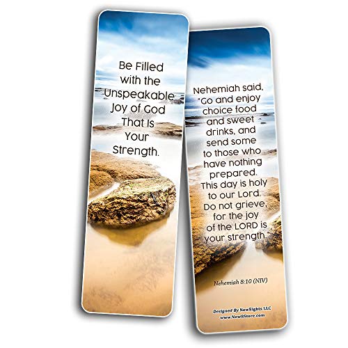 God Is My Strength Bible Bookmarks