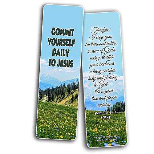 Keys to a Fruitful Life Scriptures Bookmarks (60 Pack) - Perfect Giveaways for Sunday School and Ministries