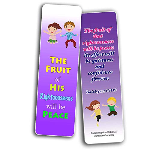 Confidence Building Scriptures for Kids Bookmarks (30-Pack)