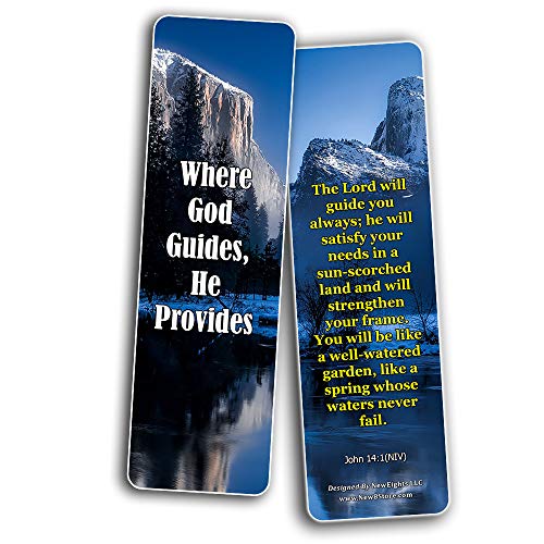 Inspirational Quotes About Christian Life Bookmarks (30-Pack) - Biblical Principles About What A Christian Life Looks Like
