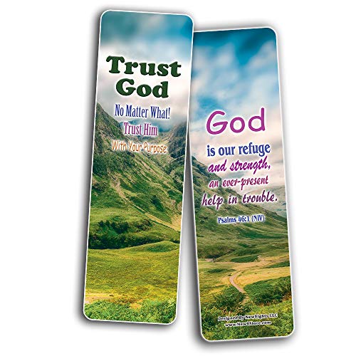 God Is My Strength Bible Bookmarks