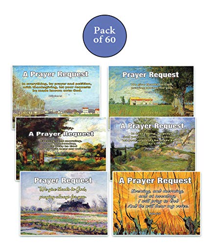 Prayer Request Pew Cards (60-Pack) - NEPC1041 Paintings