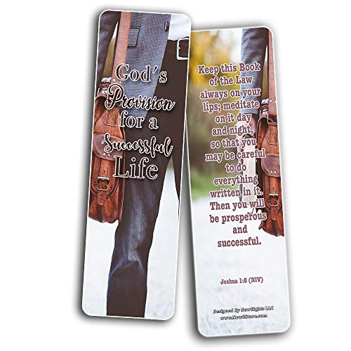 Scriptures Cards - Powerful Scriptures On Faith, Hope, Love and More (60 Pack) - Stocking Stuffers Devotional Bible Study - Church Ministry Supplies Teacher Classroom Incentive Gifts