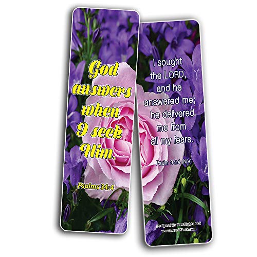 Christian Affirmations Bible Verses for Women Cards (12-Pack)