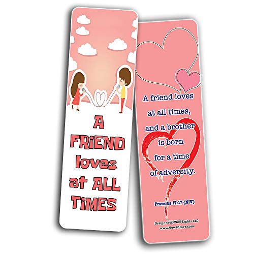 Love One Another Bible Verses Bookmarks for Kids