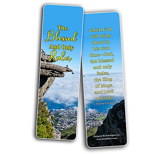 Memory Verse About Greatness of God Bookmarks (12-Pack)