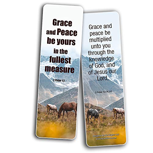 God's Grace is Sufficient KJV Bookmarks (12-Pack)