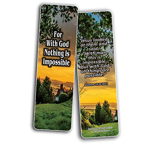 Stop Blocking Your Miracles Bible Bookmarks