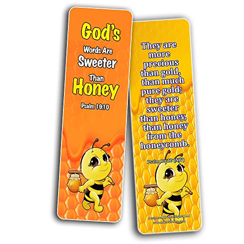 Thankful Bible Verses Bookmarks for Kids (30 Pack) - Handy Gratitude Memory Verses for Kids To Learn and Memorize