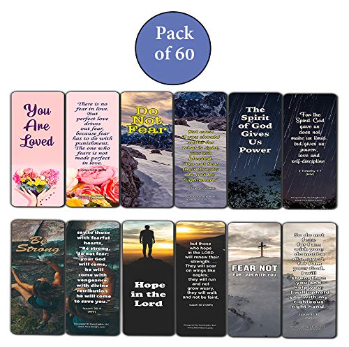 Bible Verses About Anxiety Bookmarks