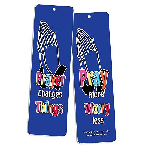 Awesome God Bookmarks for Kids (30-Pack) - Scriptures VBS Sunday School Church Memory Verse Sunday School Rewards - Christian Stocking Stuffers Birthday Party Gifts Assorted Bulk Pack