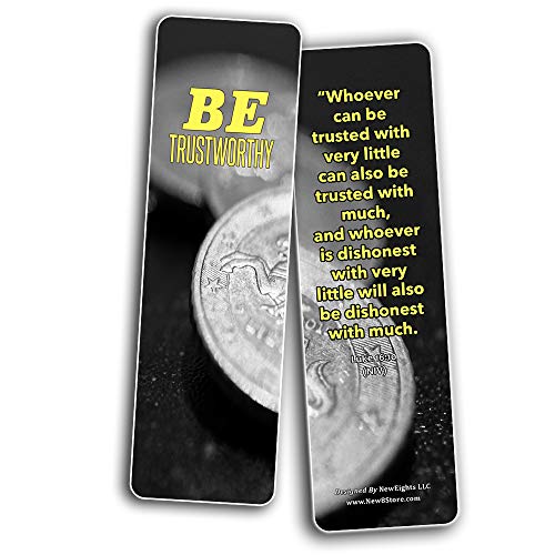Christian Bookmarks for Biblical Financial Principles Series 3 (30 Pack) - Biblical Principles About Financial Freedom