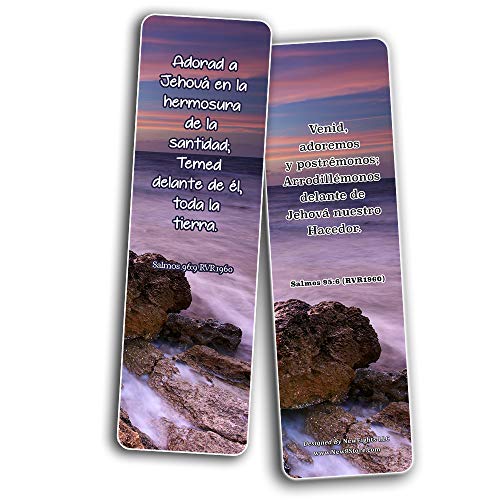 Spanish Worship Bible Verses Bookmarks (30 Pack) - Handy Spanish Bible Texts To Learn What Traits Define And Constitute Virtuous Women from the Many Lessons of the Bible