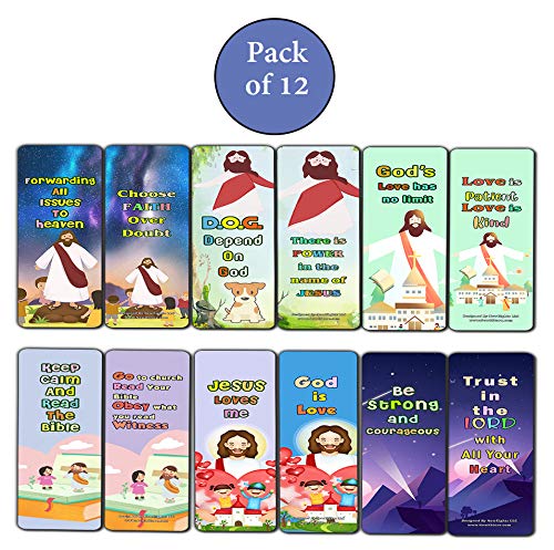 Christian Faith Bookmarks for Kids