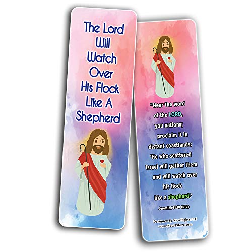 Popular Bible Verses about The Lord Is My Shepherd Bookmarks Cards