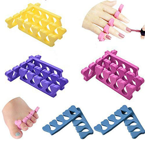 New8Beauty Toe Separators Toe Spacers (12 Pairs)