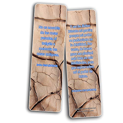 Spanish Uplifting Healing Scriptures For The Brokenhearted Bookmarks (60-Pack)