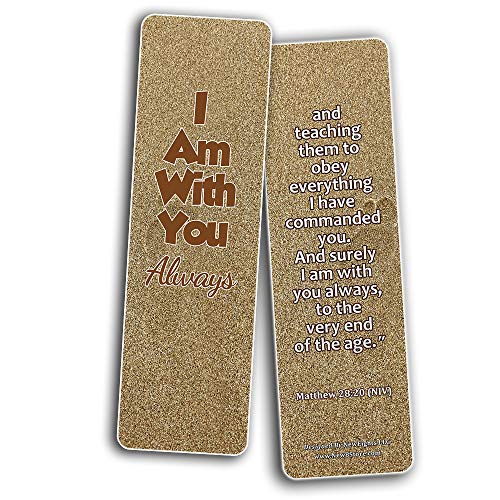 Bible Verses Bookmarks For Those Dealing With Disappointment (60 Pack) - Perfect Giftaway for Sunday School and Ministries