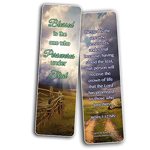 Encouraging Scriptures Bookmarks About Rewards For Obeying God (60-Pack)