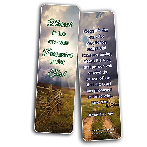Encouraging Scriptures Bookmarks About Rewards For Obeying God (30-Pack)