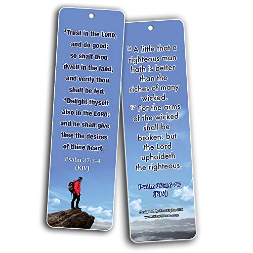 Bible Verses on Leadership Bookmarks (30-Pack) - Handy Bible Verses Perfect for Daily Encouragement for Aspiring Leaders